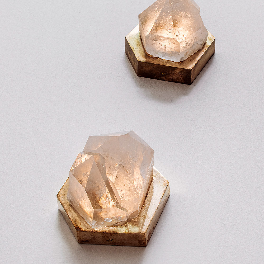 Crystal luminary detail